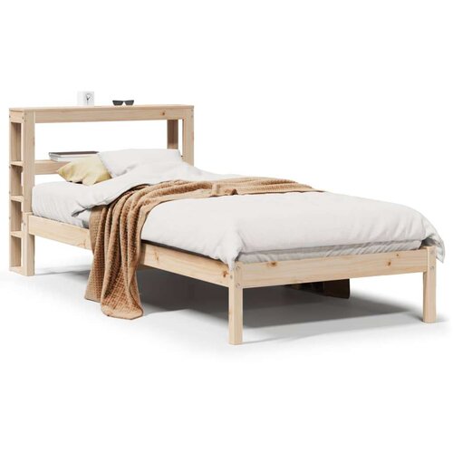 vidaXL Okvir kreveta bez madraca 75 x 190 cm od masivne borovine Cene