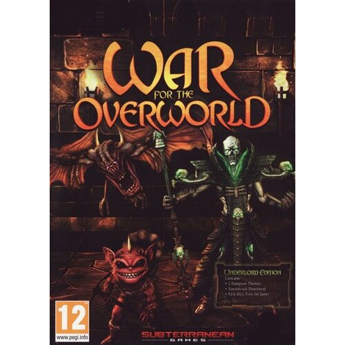  war for the overworld underlord edition (pc) steam key europe Cene