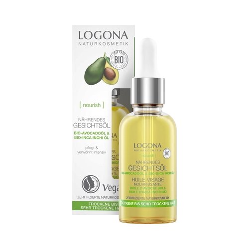 Logona nourish - negovalno olje za obraz Slike