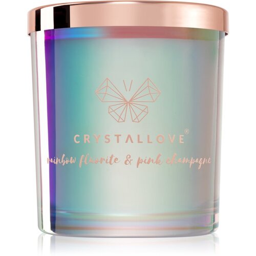 Crystallove Crystalized Scented Candle Rainbow Fluorite mirisna svijeća 220 g Cijene