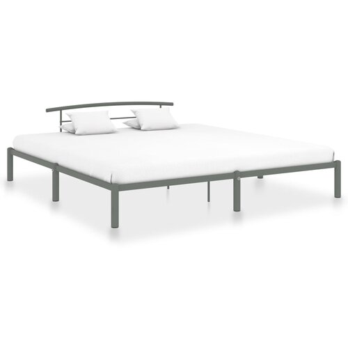 Furnova Posteljni okvir siv kovinski 200x200 cm, (21931620) Slike