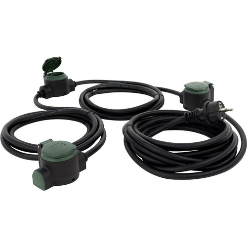  extension Suprafelx IP 44 black/green Slike