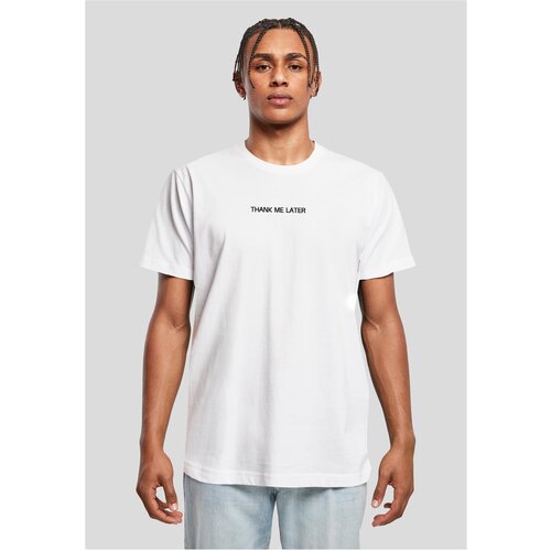 MT Men Thank Me Later Tee white Cene