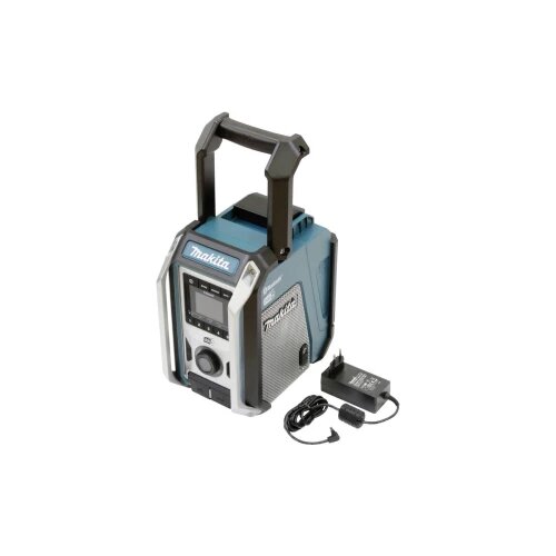 Makita DMR115 radio za gradili&amp;scaron;te DAB (1013), DAB+ (1012) aux, Bluetooth, USB za&amp;scaron;tićeno protiv prskanja, otporan na uda Slike