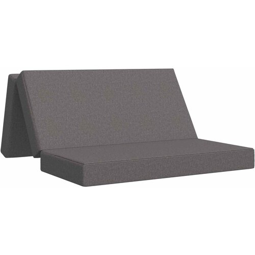 VidaXL Zložljiv kavč postelja 140 x 67 x 45 cm Svetlo siva, (5000295328) Slike