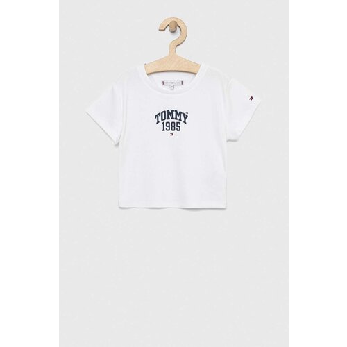 Tommy Hilfiger Otro&amp;scaron;ka kratka majica bela barva Slike