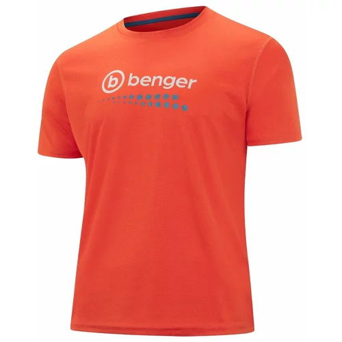 Benger muška majica za trčanje majica m running basic shirt narančasta