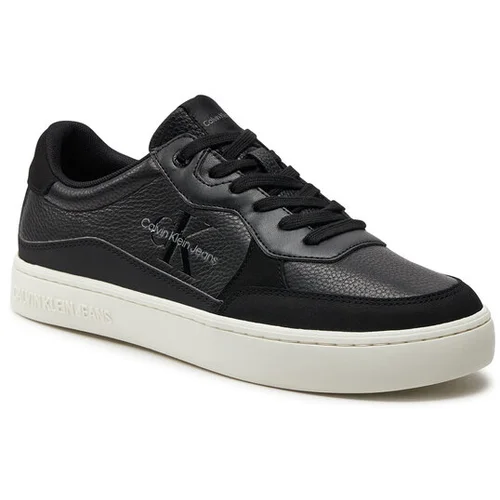 Calvin Klein Jeans Superge Classic Cupsole Low Lth Ml YM0YM00885 Črna