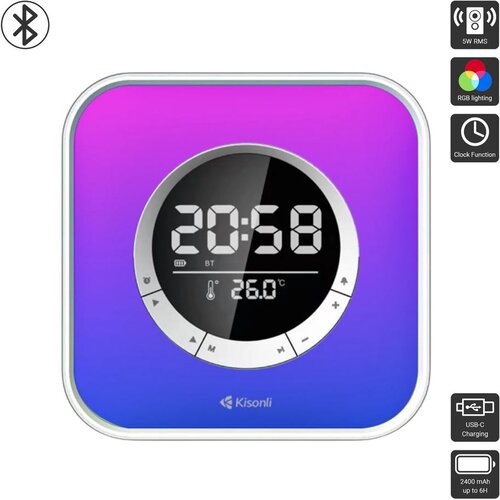 Kisonli bluetooth zvučnik  Q6a 5W beli Cene