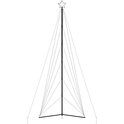 VidaXL LED božićno drvce 861 LED &amp;scaron;areno 478 cm Slike