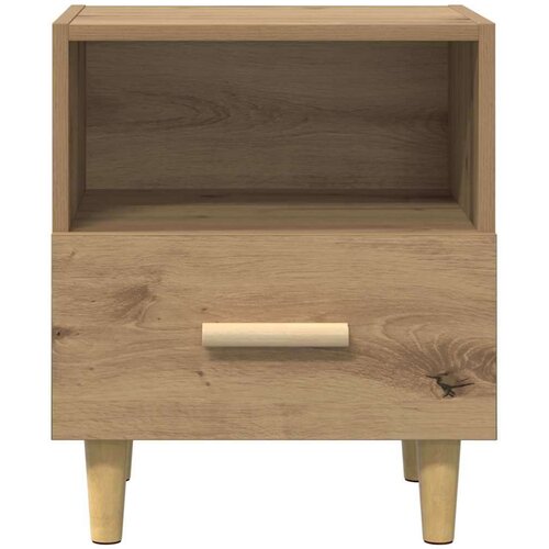 VidaXL Noćni ormar s ladicama 2 pcs hrast artisan 40 x 35 x 47.5 cm Slike