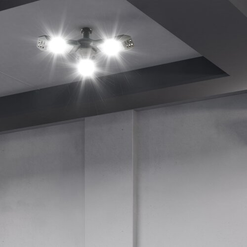  LED plafonski reflektor 3xE27/16,7W/230V 4000K Slike