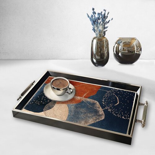 Aberto Design Poslužavnik TPG9871 50 x 29 x 3.5 cm, Šareni Cene