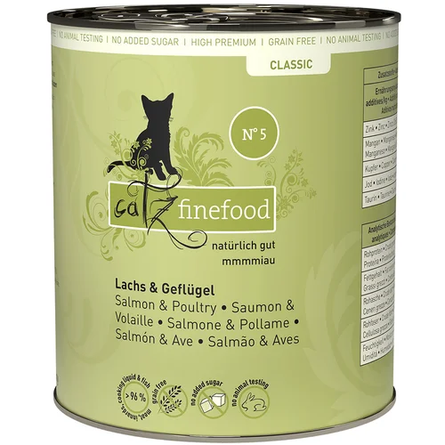 catz finefood 6 x 800 g - Losos i perad