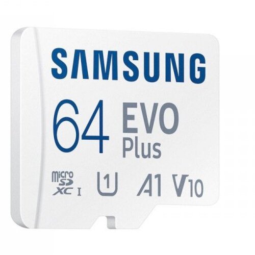 Samsung Spominska kartica Evo Plus MicroSD, 64 GB Slike