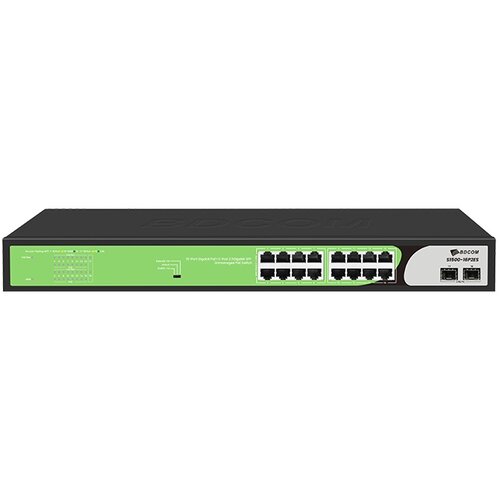 Bdcom switch S1500-16P2ES-H, 2x PoE++ port, 14x PoE+ port, 2x 2.5G port Cene