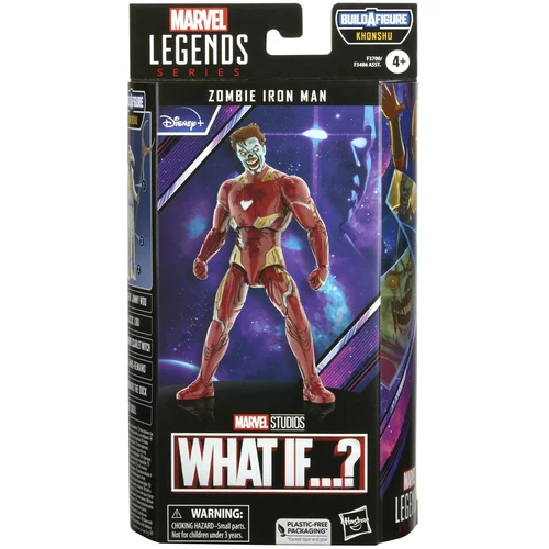 Hasbro Marvel Legends Series MCU Disney Plus What If Zombie Iron Man Marvel Akcijska figurica za 4+ leta, 4 dodatki, (20839480)