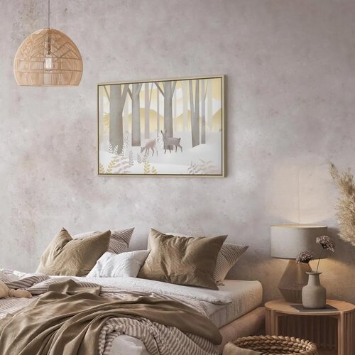  Slika - Fairy-Tale Forest (1 Part) Vertical - Third Variant 60x40 U prirodnom drvenom okviru Slike