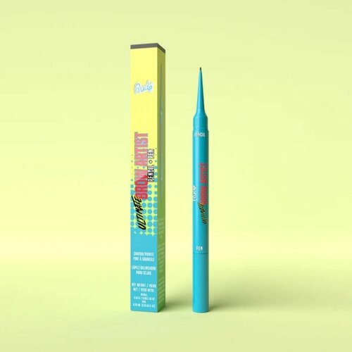 Rude Cosmetics dvostrana olovka za obrve Ultimate Brow Artist Hazel Slike