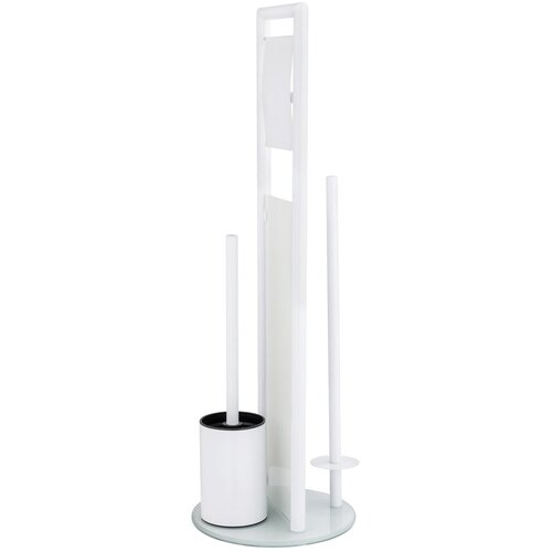 Wenko 24983800 - komplet za WC RAVINA 20x70 cm nerđajući čelik/bela Slike