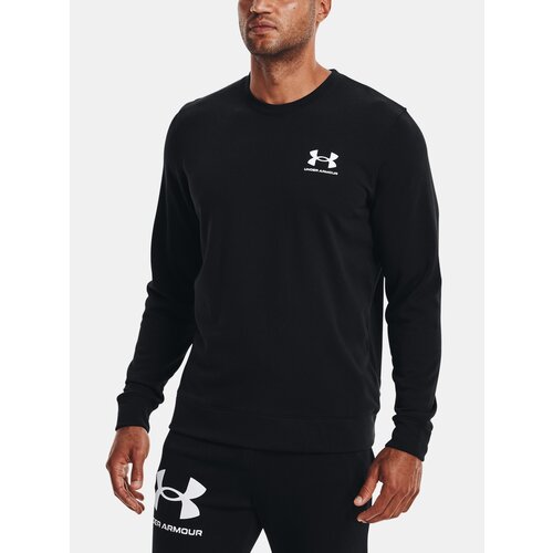 Under Armour Sweatshirt UA Rival Terry LC Crew-BLK - Mens Slike