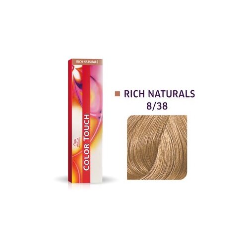 Wella Professionals Color Touch Rich Naturals profesionalna demi-permanentna barva za lase z večdimenzionalnim učinkom 8/38 60 ml Cene