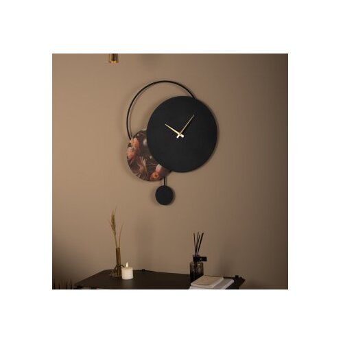 WALLXPERT dekorativni metalni zidni sat floransa multicolor APS145 Slike