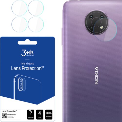 3mk ZA&amp;Scaron;ČITA ZA LEČE ZA NOKIA G10 KALJENO STEKLO OVITEK, (22000998) Slike