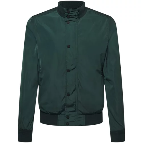 Superdry Prehodna jakna 'STUDIO HARRINGTON' temno zelena