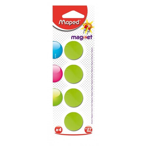  Magneti Maped Φ 27 mm, 4/1, Zelena Cijene