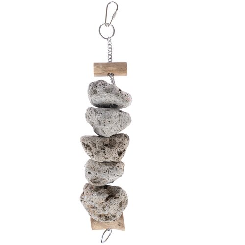 TIAKI igračka u obliku kamenih blokova, za ptice - cca &amp;Oslash; 6 x D 30 cm Slike