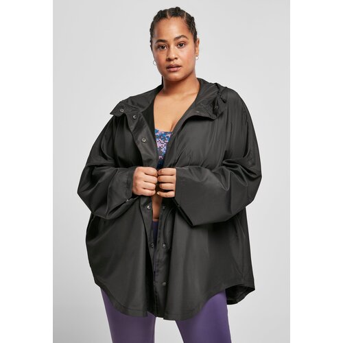 UC Curvy Women's Recycled Packable Jacket Black Slike