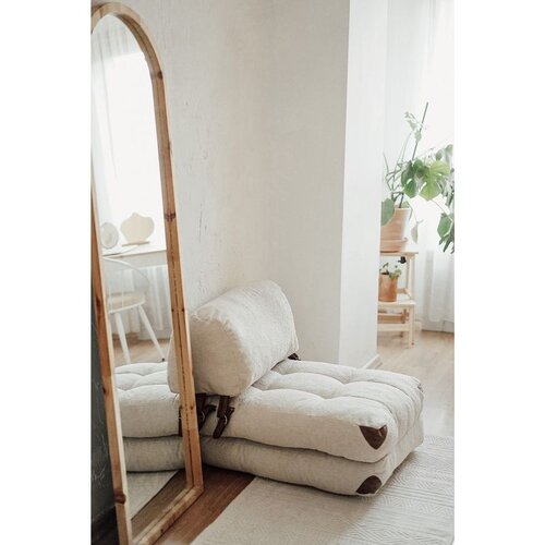 Atelier Del Sofa Fold Teddy sofa na razvlačenje - krem Cene