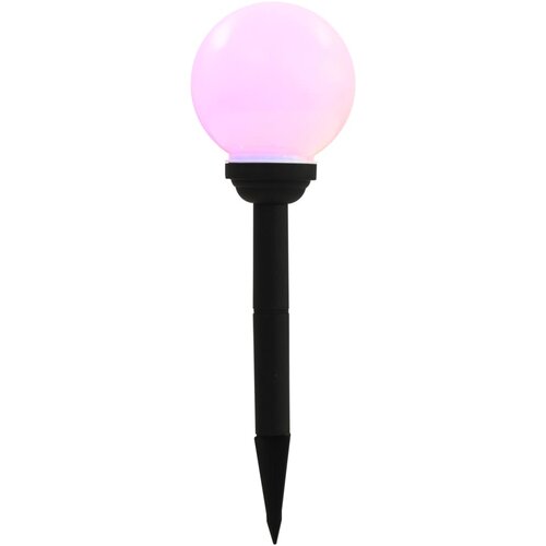  Vanjske solarne svjetiljke 4 kom LED kuglaste 15 cm RGB Slike