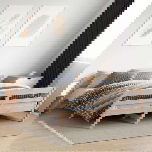 Furnova Posteljni okvir brez vzmetnice 120x200 cm trdna borovina, (21937971) Slike