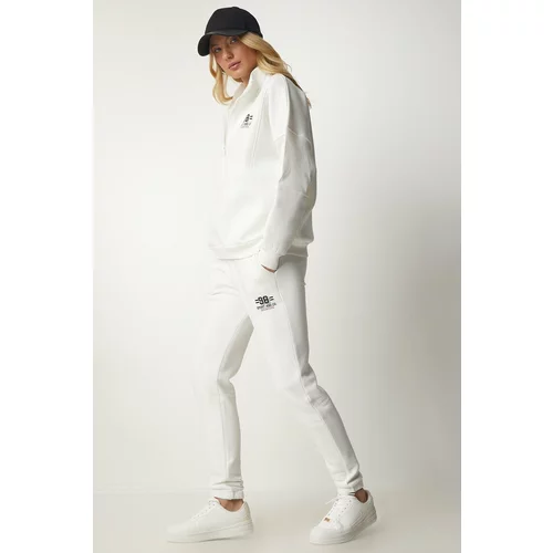 Happiness İstanbul Sweatsuit - White - Relaxed fit
