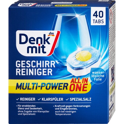 Denkmit Multi-Power 12 tablete za mašinu za sudove 40 kom Cene