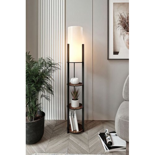 Opviq Podna lampa Radiante, 135 cm, Smeđa Slike
