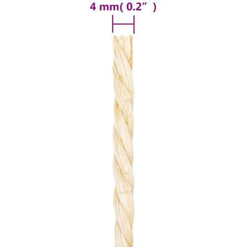  Uže od 100 % sisala 4 mm 250 m Slike