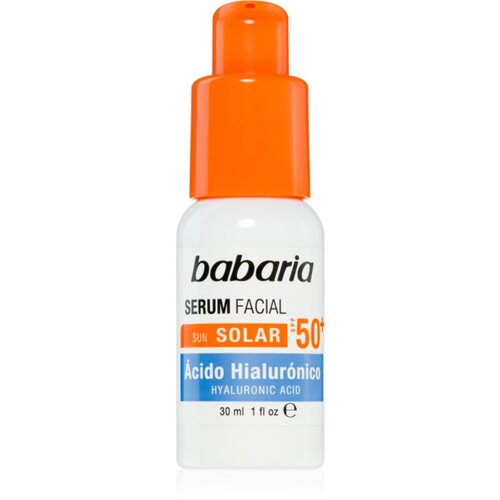 Babaria Sun Face vlažilni serum z visoko UV za&amp;scaron;čito SPF 50+ 30 ml Slike