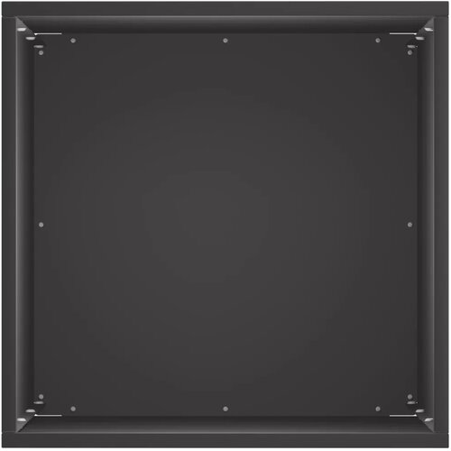  Vrtna saksija Crna 30 x 30 x 40 cm Čelična vrata - Crna 30 x 30 x 40 cm 1 Slike