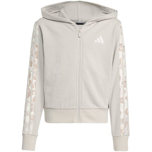 Adidas Športna jopa na zadrgo brokat / greige / bela Cene