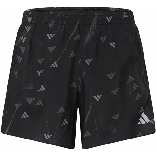 Adidas Športne hlače 'RUN IT' črna