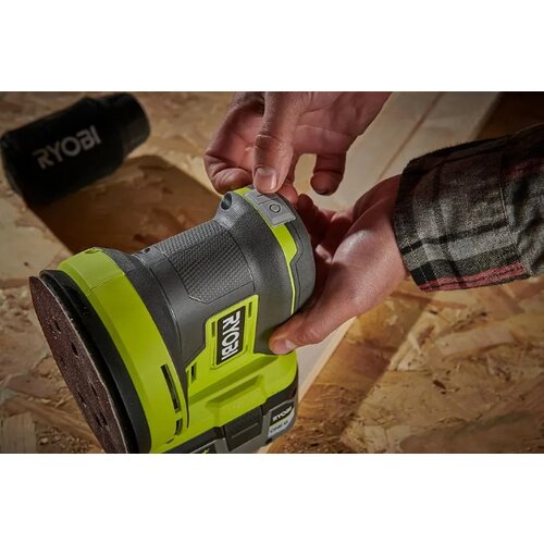 Ryobi RROS18-0 aku kružna vibraciona brusilica 125mm 18V solo Slike