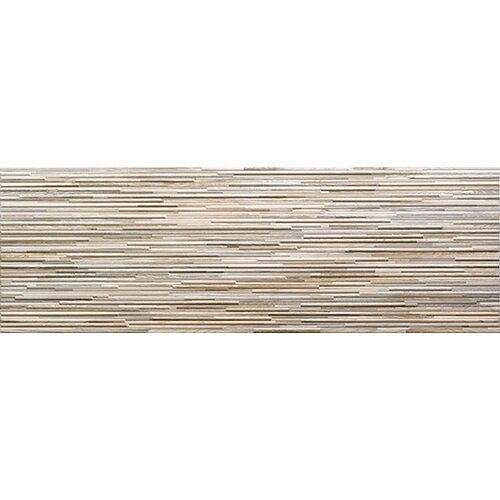 Eco Ceramic Stenska ploščica Layers (30 x 90 cm, bež, 3D dekor, mat) Cene