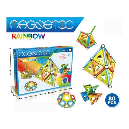  Kocke magnetiks za igru ( MKM909904 ) Slike