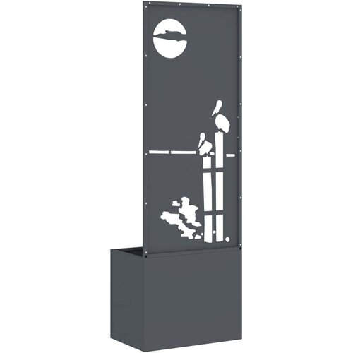  Privatnost u vrtu Rezbarija Antracit 50 x 32 x 150 cm Slike