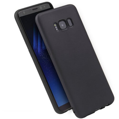 Gumijasti / gel etui Matte za Samsung Galaxy J7 (2017) - črni Cene