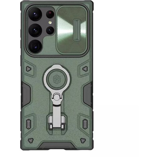 Maska Nillkin CamShield Armor Pro za Samsung S918B Galaxy S23 Ultra zelena Slike
