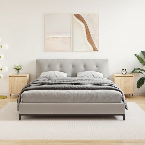 VidaXL Nočna omarica 2 kosa sonoma hrast 40x30x50 cm inženirski les Slike
